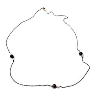 1/20 Gold Filled Amway Beaded Cats eye Necklace Fashion Jewelry